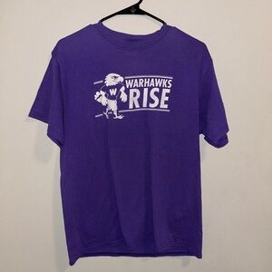 Port & Company Purple Graphic T-Shirt